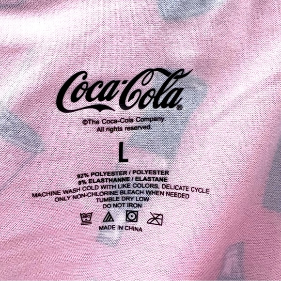 CRAZY BOXER, COCA COLA BOXER BRIEFS, COKE PICTURES BOTTLES, CUPS & GLASSES LARGE - Picture 9 of 12